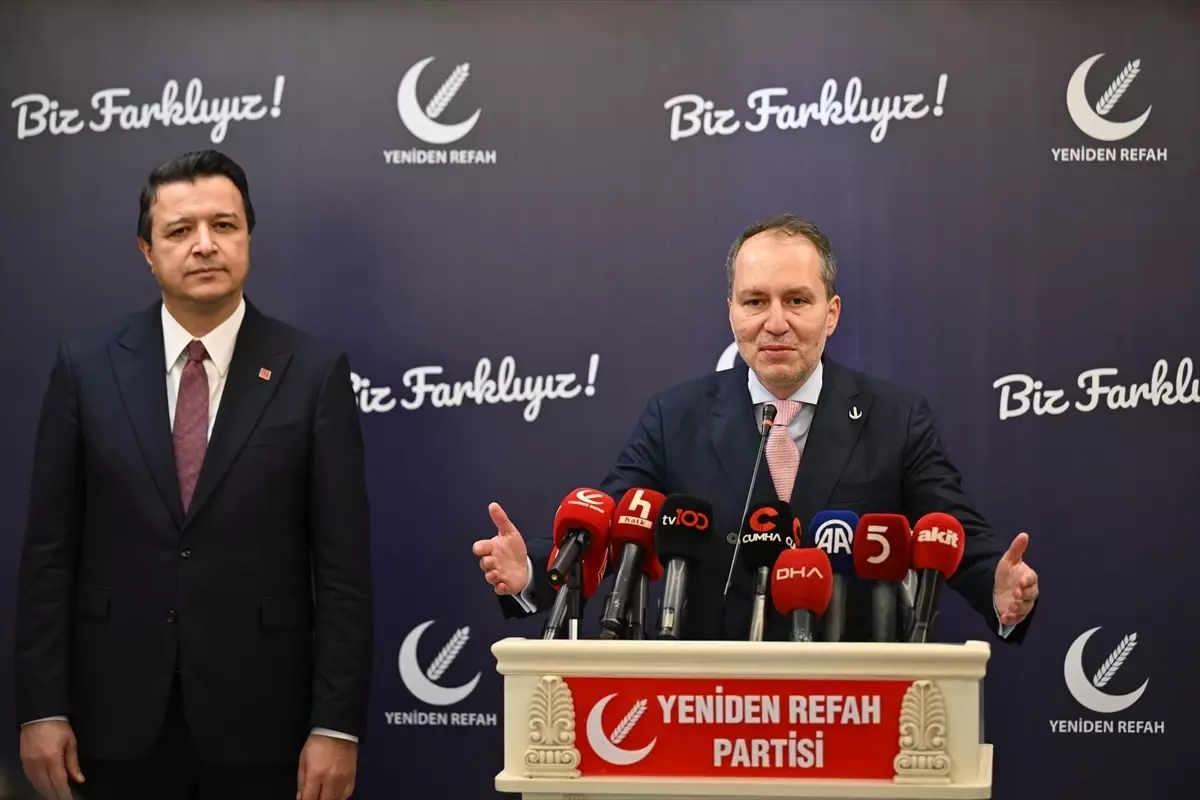 Arıkan ve Erbakan ortak basın toplantısında