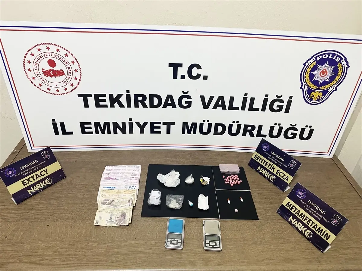 Tekirdağ’da Uyuşturucu Kaçakçılığına Yönelik Operasyonda 16 Şüpheli Tutuklandı