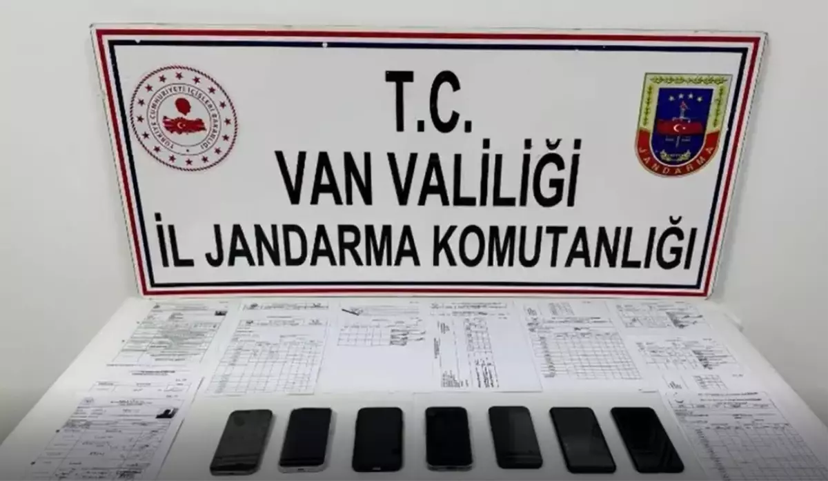Van’da yürütülen operasyonun görseli