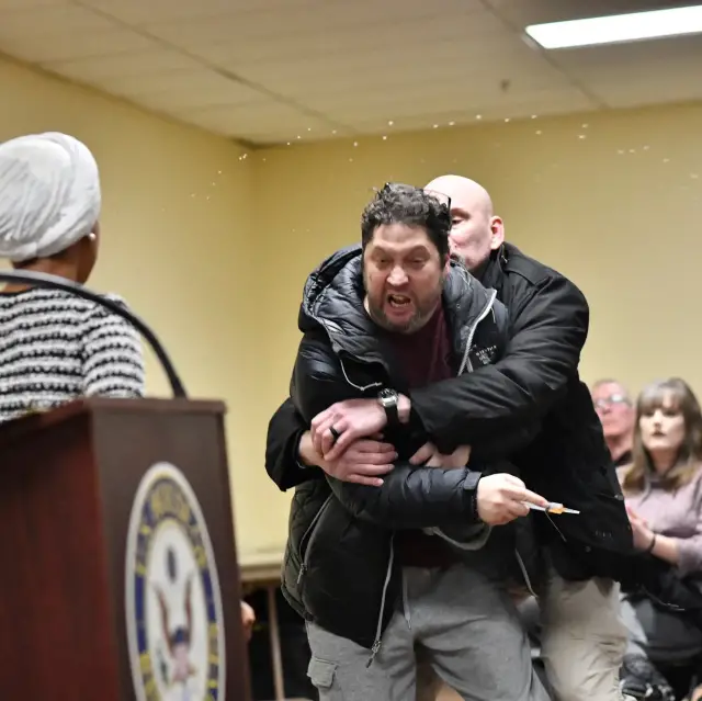 Saldırı anında kalabalık