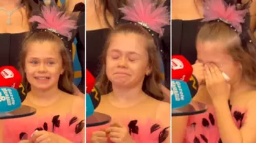 Damla Çolak gözyaşları