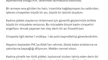 İçişleri Bakanı Yerlikaya'dan Manisa'daki Kadına Şiddet Olayına Duyuru