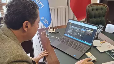 Beypazarı Belediye Başkanı Özer Kasap, AA’nın Yılın Kareleri Oylamasına Katıldı