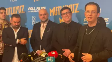 Mutluyuz Mu film galası sahne fotoğrafı