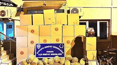 Sakarya'da 670 Kilogram Kaçak Tütün Operasyonu
