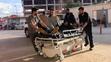 İnegöl'de Çatı Tamiri Sırasında Düşen Adam Hastaneye Sevk Edildi