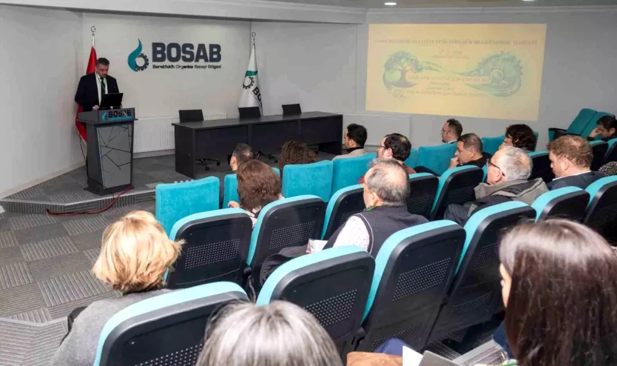 Barakfakih Organize Sanayi Bölgesi sürdürülebilir sanayi semineri