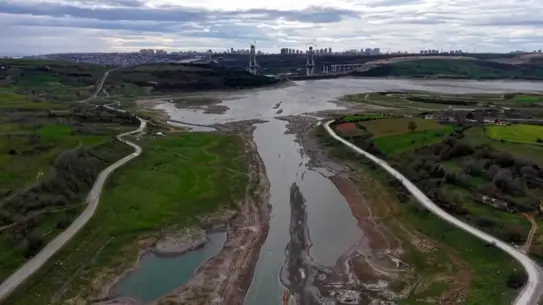 İstanbul’da Sazlıdere Barajı Su Seviyesi Kritik 16,44%'ye Düştü