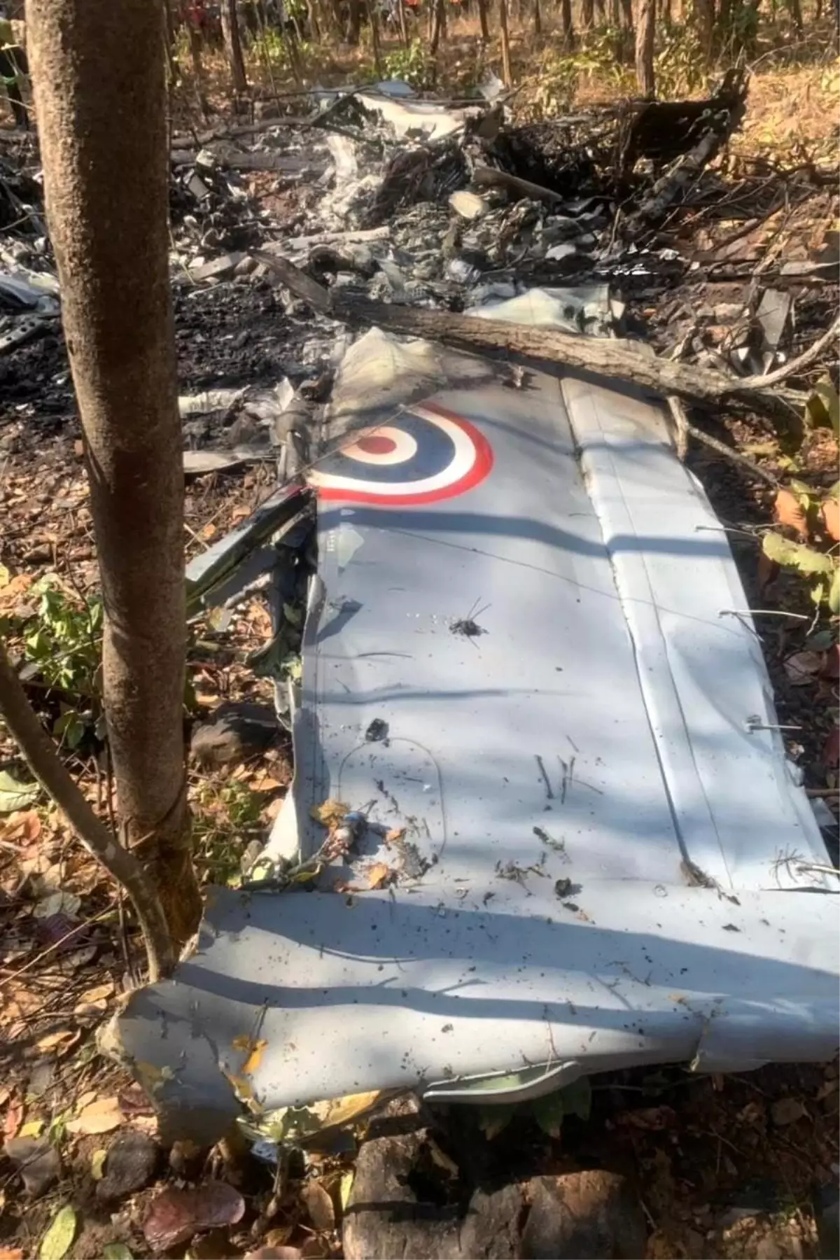 Chiang Mai'de AT-6 Eğitim Uçağı Düşerek 2 Pilotu Hayata Veda Ettirdi