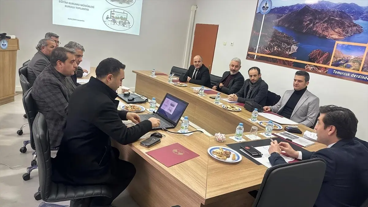 Keban eğitim toplantısı katılımcıları