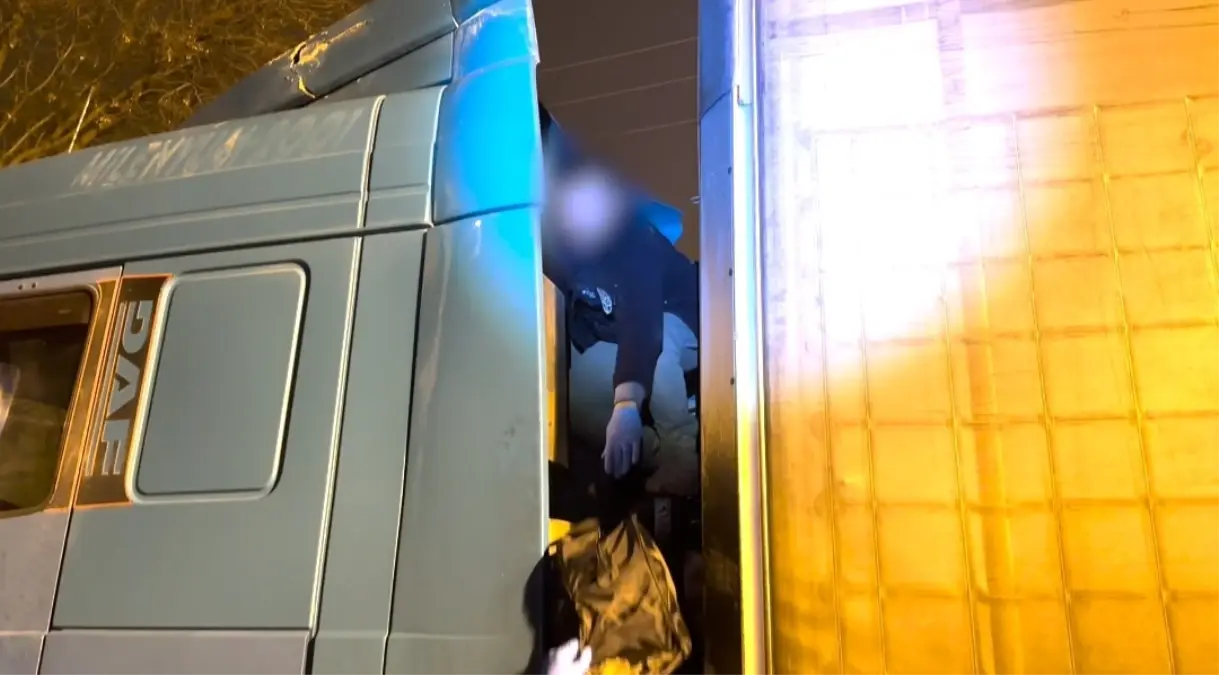 Batman'da Eğitimli Köpek Mailo, TIR'da 51,3 Kg Esrarı Ele Geçirdi