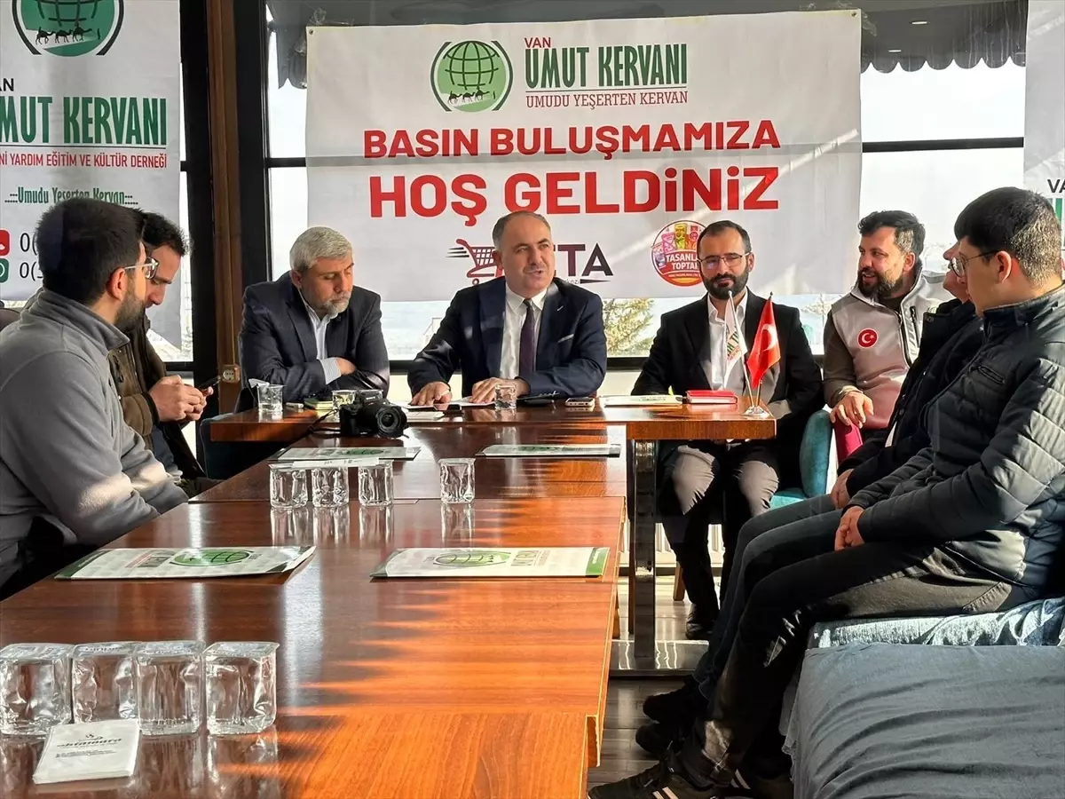 Van'dan Sudan ve Suriye'ye Yardım Seferberliği