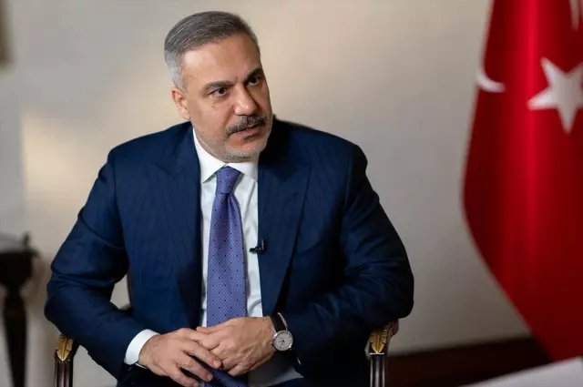 Bakan Fidan'ın medya röportajı