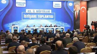 Antalya’da Diyanet İşleri Başkanlığı’nın Müftüleri İstişare Toplantısının Sonuç Bildirgesi Yayınlandı