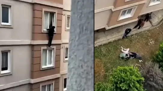 Ümraniye'de Zorla Giriş Sonrası 4. Kat'tan Atlayan Genç Kızın Durumu Ağır