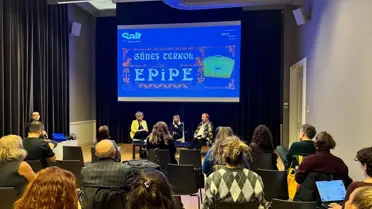 Epipe sergisinde sergilenen bir Tatar el sanatları eseri