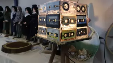 Isparta’da 10 Binin Üzeri El İşi Ürünle Dolu Geri Dönüşüm Atölyesi Açıldı