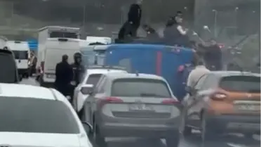 Kaza anından görüntü