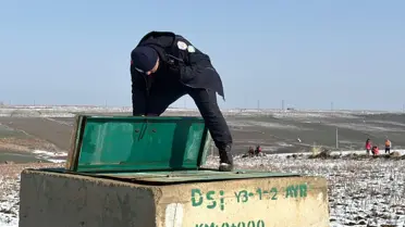 Arama ekibi helikopterle bölgeyi tarıyor