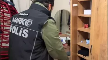 Malatya’da Uyuşturucu Operasyonu: 13 Şüpheli Tutuklandı