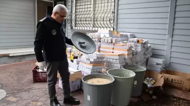 Mersin'de Merdiven Altı Sahte Krem Üretim Tesisi Resmi Olarak Mühürlendi