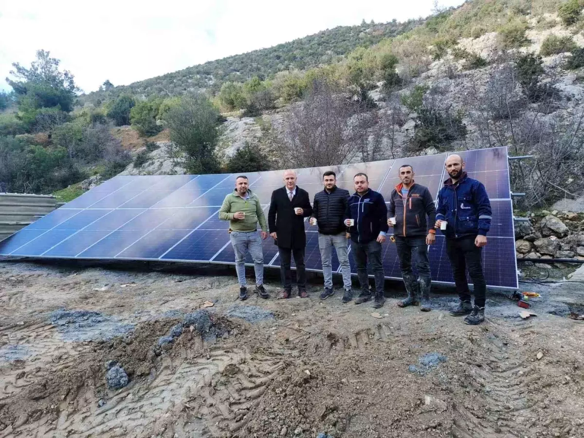 Osmaneli'de Güneş Enerjisiyle Çalışan Su Altyapısı Projesi Tamamlandı