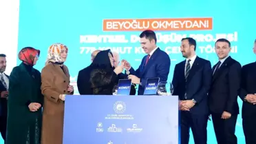 Murat Kurum, Okmeydanı Kentsel Dönüşüm Projesi'nde 778 Yeni Sosyal Konutu Tanıttı