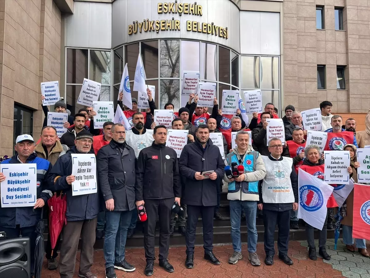 Memur-Sen'in Ulaşım Talebi Eskişehir'de Gündemde
