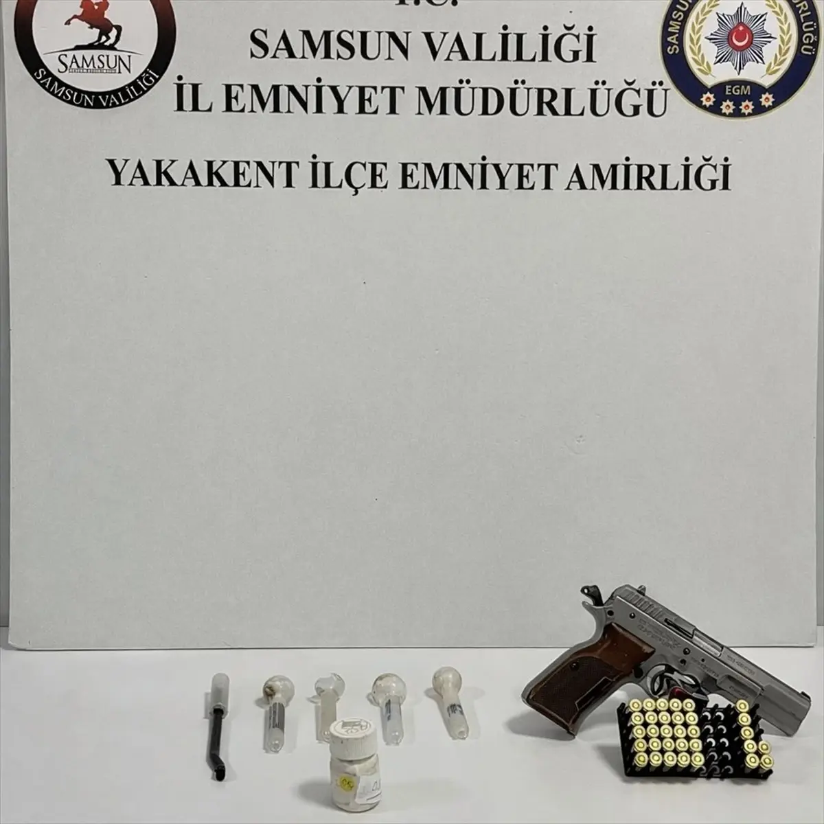 Samsun Yakakent’te Narko Alan Operasyonu: 89 Şüpheli Sorgulandı, Uyuşturucu ve Silah Ele Geçirildi