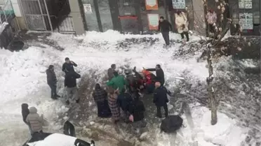 Kaza yerinde çekilmiş fotoğraf