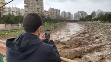 Mersin'de Şiddetli Sağanak Sonrası Dereler Taştı, Altyapı ve Tarım Arazileri Su Altında Kaldı