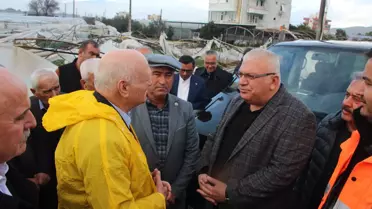Kumluca’da Sel ve Hortumdan Etkilenen Tarım Üreticilerine Acil Nakdi Destek Çağrısı