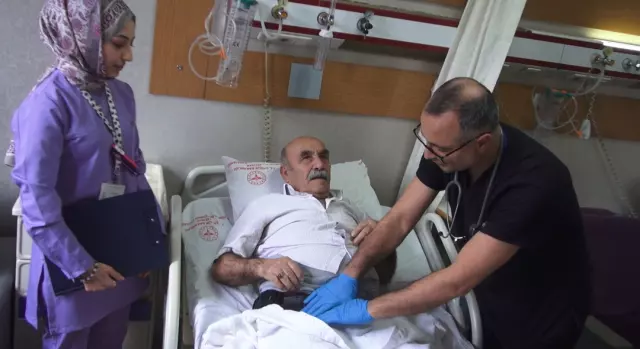 Endovasküler prosedür sonrası görüntü