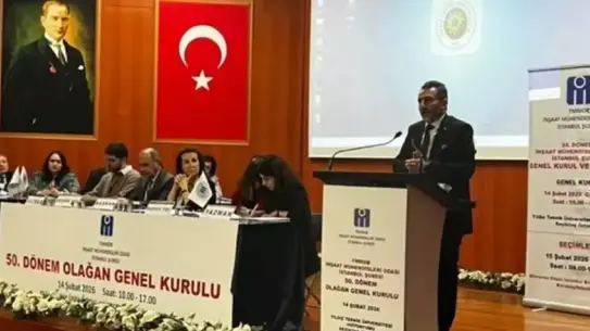 İnşaat Mühendisleri Odası yeni başkanı Mustafa Keleş