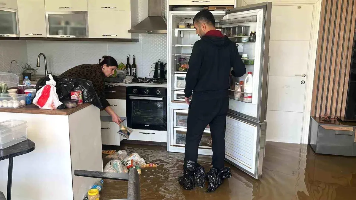 Alanya’da Şiddetli Yağışlar Sonrası Sel ve Su Baskınları