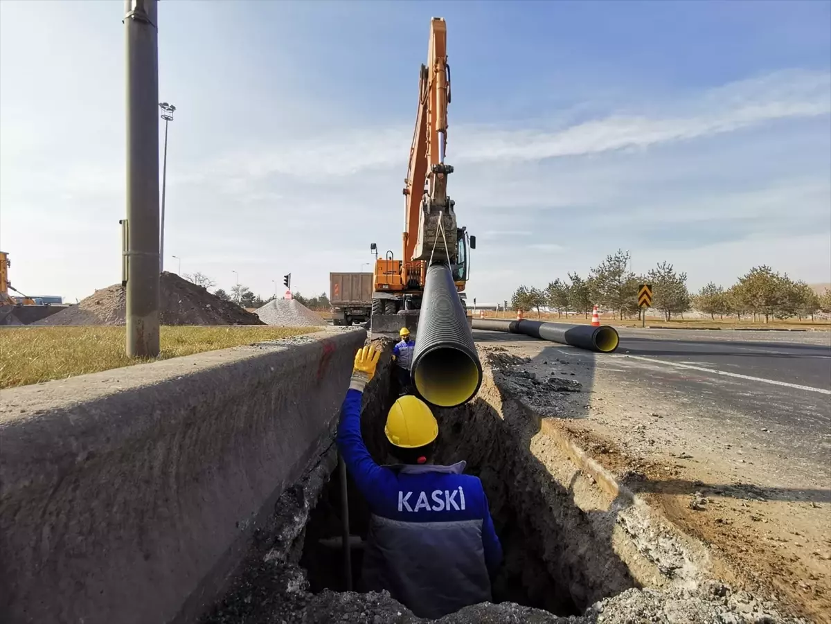 Kayseri'de 152 km Uzunluğunda Atık Su Hattı Projesi Tamamlandı