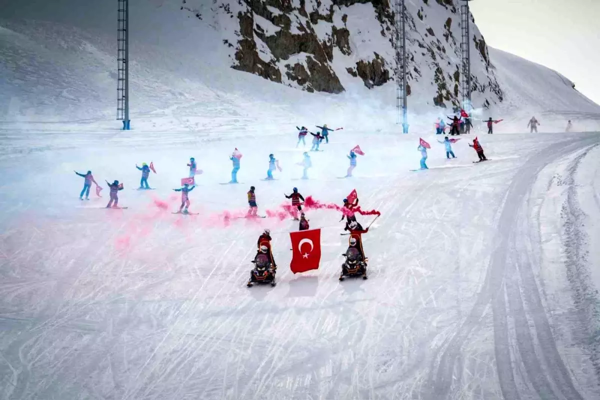 Hakkari'de Avrupa Kış Sporları Haftası Mergabütan'da Coşkuyla Gerçekleşti