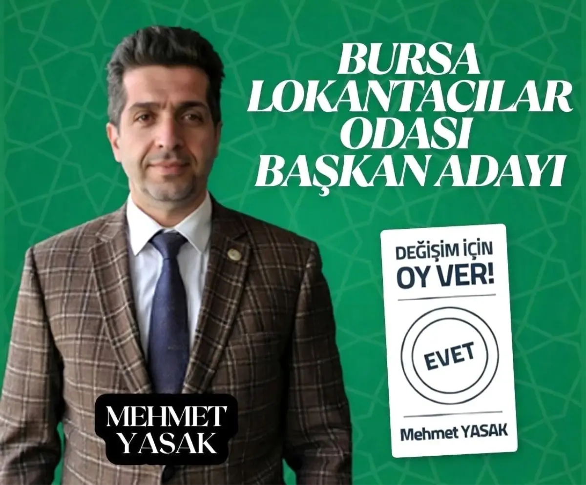 Bursa Lokantacılar Odası’nda Başkan Adayları Belirlenecek