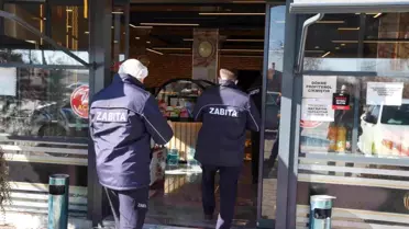 Denetim sırasında fırın içi görüntüsü