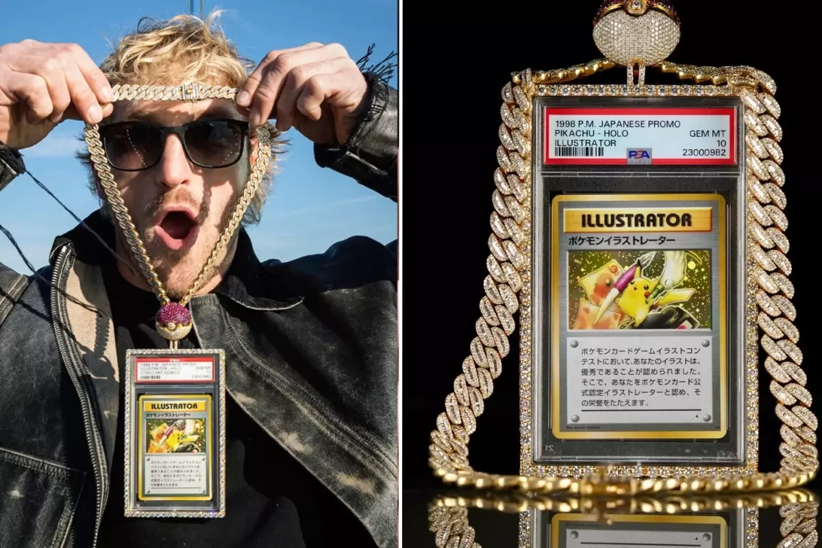 Logan Paul'un Pokemon Kartı 16,5 Milyon Dolarla Satıldı ve Rekor Kırdı