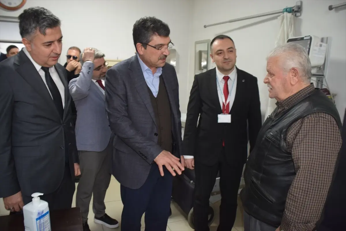 Nasıroğlu İluh Devlet Hastanesi ziyareti