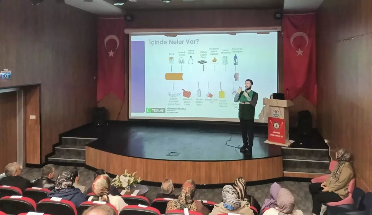 Yeşilay, Asarcık’ta Ailelere Bağımlılık Önleme Eğitimi Düzenledi
