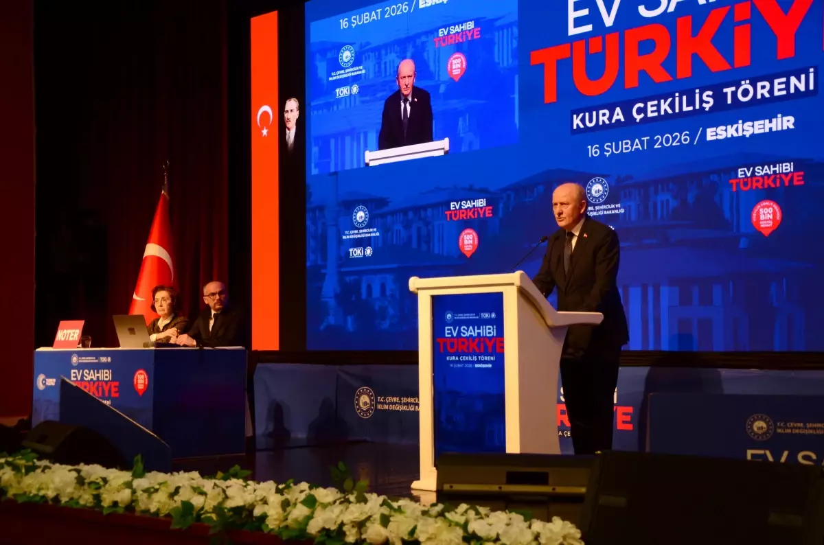 Eskişehir'de 6.555 Yeni Konut İçin Kura Gerçekleşti