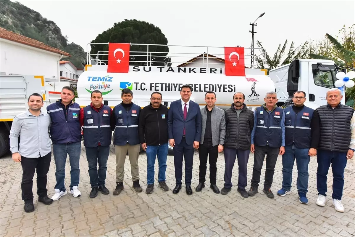 Fethiye Belediyesi 12 Yeni Araçla Hizmet Kapasitesini Artırıyor