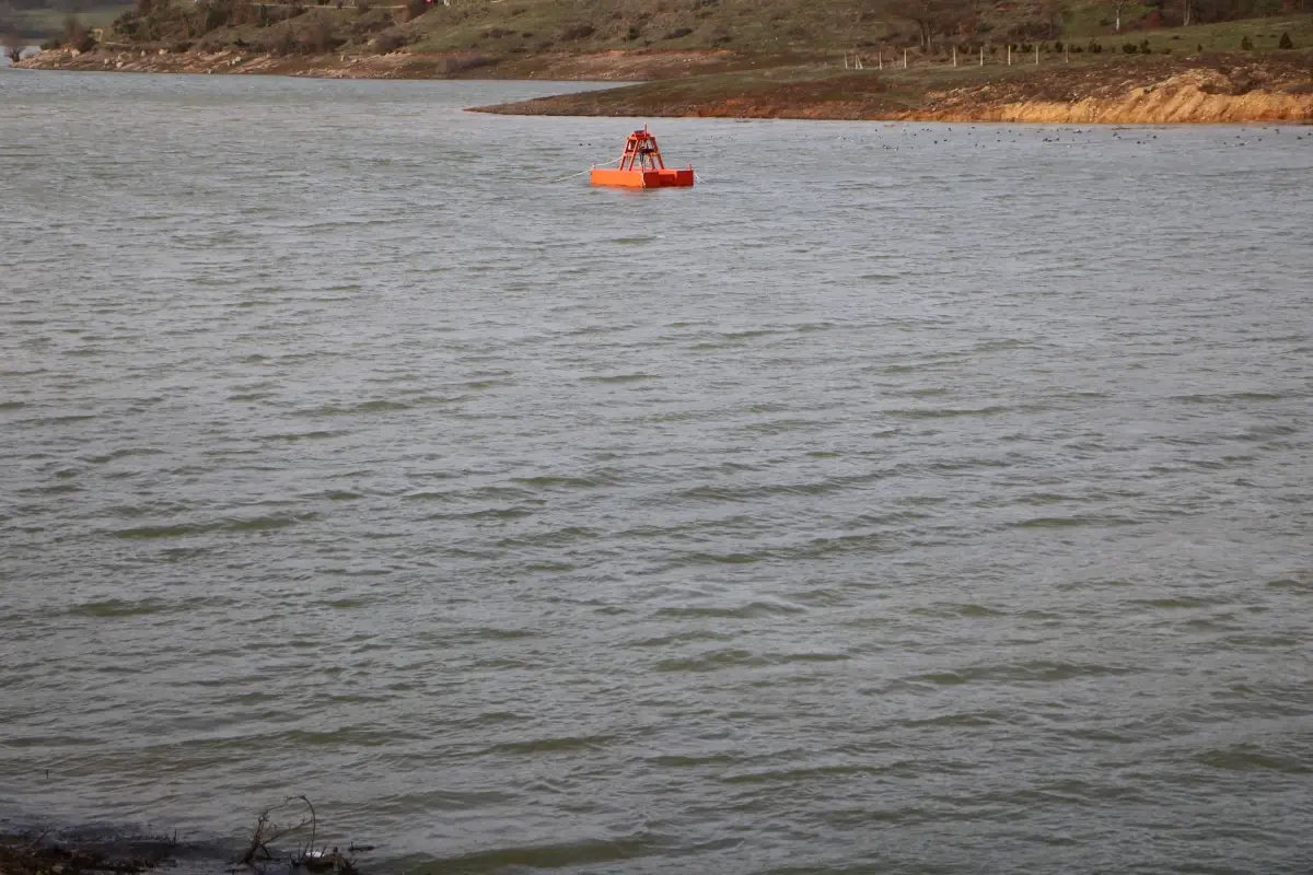 Bolu Gölköy Barajı'nda Su Seviyesi Kar Erimesiyle Yükseliyor