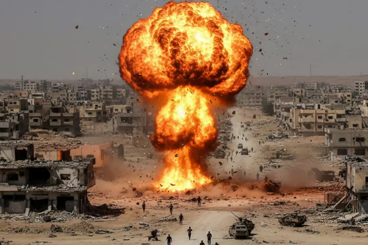 Suveyda’da Mühimmatlı Araç Patladı: Çok Sayıda Yaralı