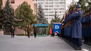 Komutanların bir araya geldiği toplantı anı