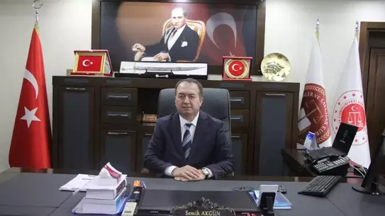 Başsavcı Akgün Kocaeli Adliyesi'nde