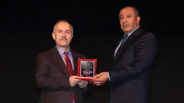 Panelde KVKK Başkanı Faruk Bilir'in konuşma anı