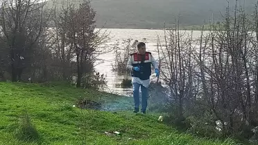 Kaza sonrası göletten çıkarılan genç